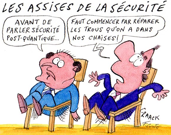 Dessin: Assises de la sécurité 2026 : retour aux fondamentaux